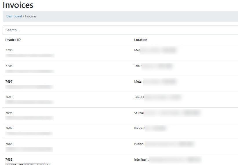 Invoices